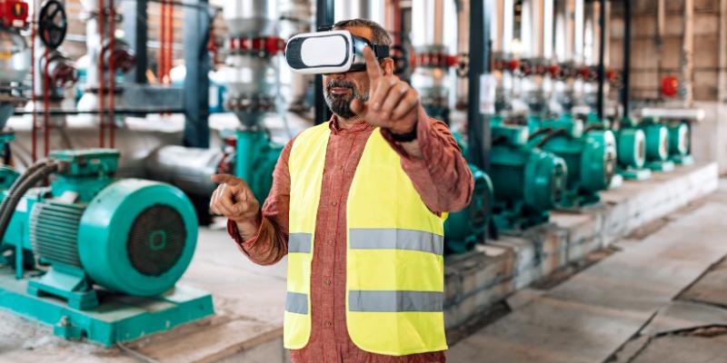 Thiết bị điều khiển máy xúc khổng lồ